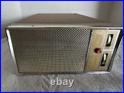Vintage Fujiya 6 Transistor Radio Phonograph Record Player UNTESTED JAPAN