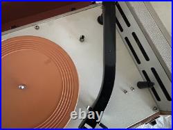 Vintage Fujiya 6 Transistor Radio Phonograph Record Player UNTESTED JAPAN