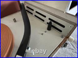 Vintage Fujiya 6 Transistor Radio Phonograph Record Player UNTESTED JAPAN