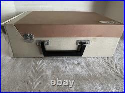 Vintage Fujiya 6 Transistor Radio Phonograph Record Player UNTESTED JAPAN