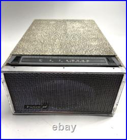 Vintage Fujiya AM FM Transistor Radio Phonograph Record Player UNTESTED JAPAN