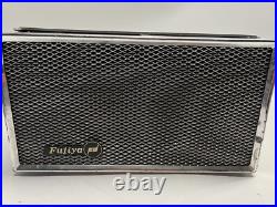 Vintage Fujiya AM FM Transistor Radio Phonograph Record Player UNTESTED JAPAN
