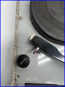 Vintage Fujiya AM FM Transistor Radio Phonograph Record Player UNTESTED JAPAN