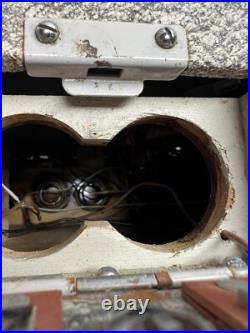 Vintage Fujiya AM FM Transistor Radio Phonograph Record Player UNTESTED JAPAN