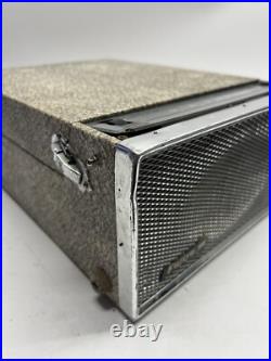 Vintage Fujiya AM FM Transistor Radio Phonograph Record Player UNTESTED JAPAN