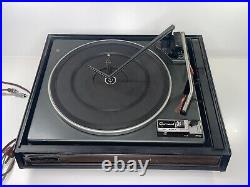 Vintage GARRARD Module X-10 Automatic RECORD PLAYER TURNTABLE Working Black