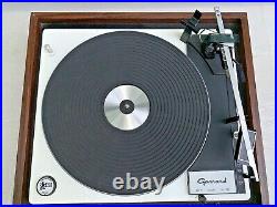 Vintage Garrard 70 White Turntable Phonograph Record Changer Player