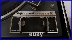 Vintage Garrard SL 95 Turntable Record Player Synchro-Lab withManual