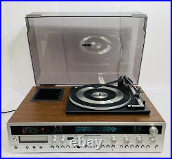Vintage JC Penny 1761 Stereo Eight Track Record Player Minor Issues Parts Repai