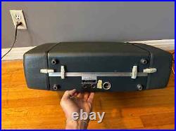 Vintage KLH Model Eleven Portable Suitcase Phonograph Record Player GREY Vintage KLH Model Eleven Portable Suitcase Phonograph Record Player GREY