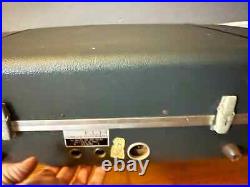Vintage KLH Model Eleven Portable Suitcase Phonograph Record Player GREY Vintage KLH Model Eleven Portable Suitcase Phonograph Record Player GREY