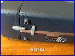Vintage KLH Model Eleven Portable Suitcase Phonograph Record Player GREY Vintage KLH Model Eleven Portable Suitcase Phonograph Record Player GREY