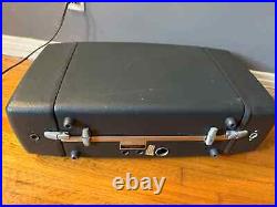 Vintage KLH Model Eleven Portable Suitcase Phonograph Record Player GREY Vintage KLH Model Eleven Portable Suitcase Phonograph Record Player GREY