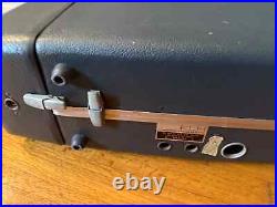 Vintage KLH Model Eleven Portable Suitcase Phonograph Record Player GREY Vintage KLH Model Eleven Portable Suitcase Phonograph Record Player GREY