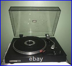 Vintage Kenwood Direct Drive Manual Turntable KD-2070 Record Player Tested