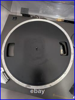 Vintage Kenwood KD-3070 Direct Drive Turntable Record Player Tested & WORKS