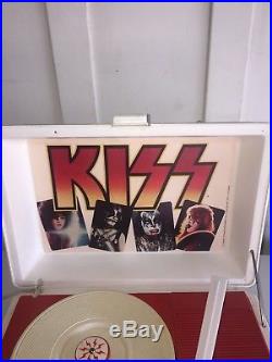 Vintage Kiss Record Player Phonograph Turntable