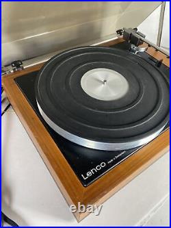 Vintage Lenco 55a Turntable record player 4-SPEED VINTAGE Switzerland