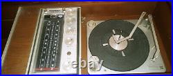 Vintage Magnavox Entertainment Console Stereo Am/Fm Radio Record Player