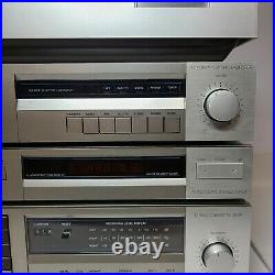 Vintage Magnavox Made In Belgium Stereo System Record Player Cassette Receiver