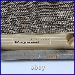 Vintage Magnavox Stereo Micromatic Turntable Portable Record Player Tested