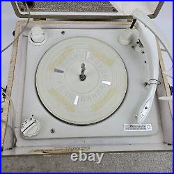 Vintage Magnavox Stereo Micromatic Turntable Portable Record Player Tested