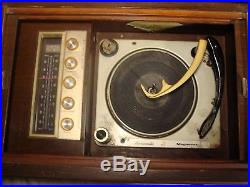 Vintage Magnavox Stereophonic High Fidelity Am/fm Radio Record Player