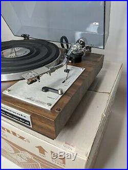 Vintage Marantz 6100 Stereo Turntable Record Player With Original Box and Manual