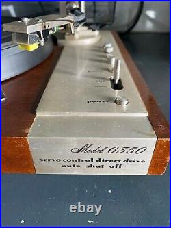 Vintage Marantz 6350 Turntable Record Player Servo Control Direct Drive TESTED