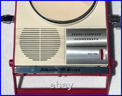 Vintage Mid Century Delmonico Nivico TRP-29 Transistorized Phonograph WORKS Vintage Mid Century Delmonico Nivico TRP-29 Transistorized Phonograph WORKS