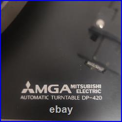 Vintage Mitsubishi DP-420 Record Stereo Turntable. WORKS. Send Offers