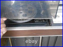 Vintage Morse Electrophonic Record Player 8 Track Stereo Radio Console see desc