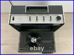 Vintage National SG-148 Portable Stereo Record Player Boombox/Ghettoblaster