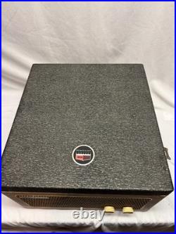 Vintage Original Webcor Maestro LP record Player in case EP1251-1 16 x 15 x 9