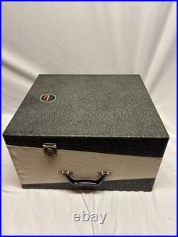 Vintage Original Webcor Maestro LP record Player in case EP1251-1 16 x 15 x 9