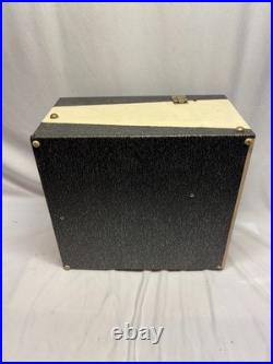 Vintage Original Webcor Maestro LP record Player in case EP1251-1 16 x 15 x 9