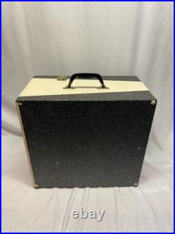 Vintage Original Webcor Maestro LP record Player in case EP1251-1 16 x 15 x 9