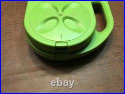 Vintage Panasonic Green SG-200 FunnyGraph Portable Record Player Works