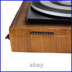 Vintage Panasonic RD-7703 Automatic Turntable Record Player WORKS-Needs Needle