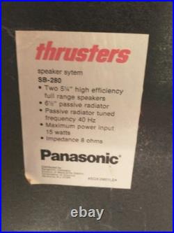 Vintage Panasonic Radio/Record Player/Cassette Player