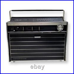 Vintage Panasonic SG-515 Portable AM/FM Radio & Record Player Boombox Working
