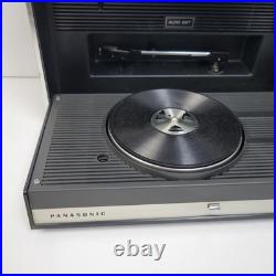 Vintage Panasonic SG-515 Portable AM/FM Radio & Record Player Boombox Working