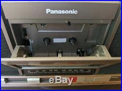 Vintage Panasonic SG-J500 Radio Cassette & Turn Table Ghetto Blaster Super Clean