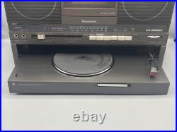 Vintage Panasonic SG-J555 Stereo System AM/FM, Cassette, Record Player Combo Vintage Panasonic SG-J555 Stereo System AM/FM, Cassette, Record Player Combo