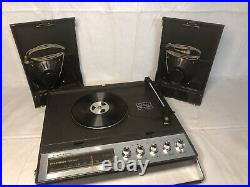 Vintage Panasonic Sg-453 Radio Stereo Phono Ac Battery Record Player Portable