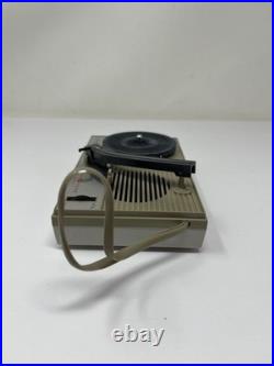 Vintage Philco Ford Portable 45 RPM Vinyl Record Player Turns On & Spins