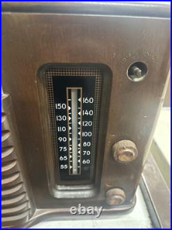 Vintage Philco Tube Radio Phonograph Model 48-1256 with record player Wood Case Vintage Philco Tube Radio Phonograph Model 48-1256 with record player Wood Case