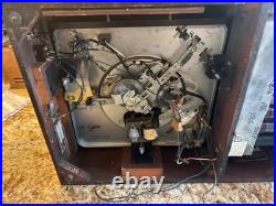 Vintage Philco Tube Radio Phonograph Model 49-1405 with record player Wood Case