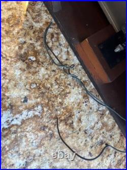 Vintage Philco Tube Radio Phonograph Model 49-1405 with record player Wood Case