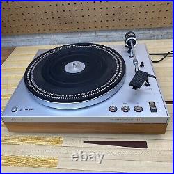 Vintage Philips Electronic 312 Turntable Record Player Servo Belt Drive Works